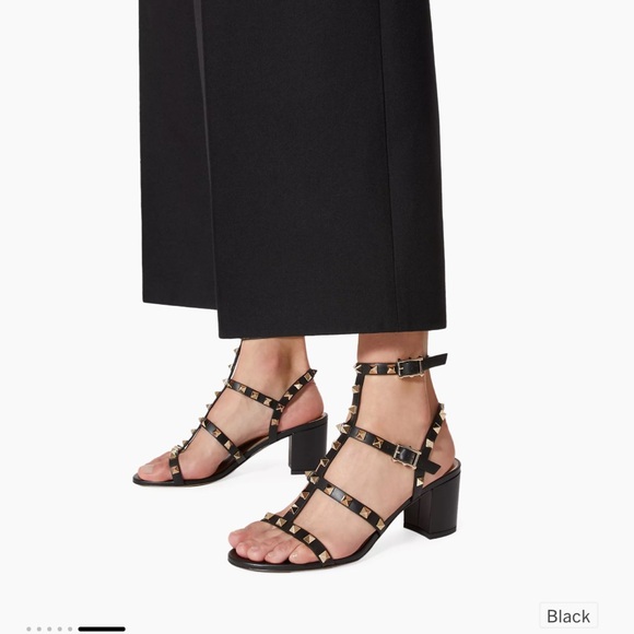 Valentino Rockstud sandals size 37 - Picture 2 of 13